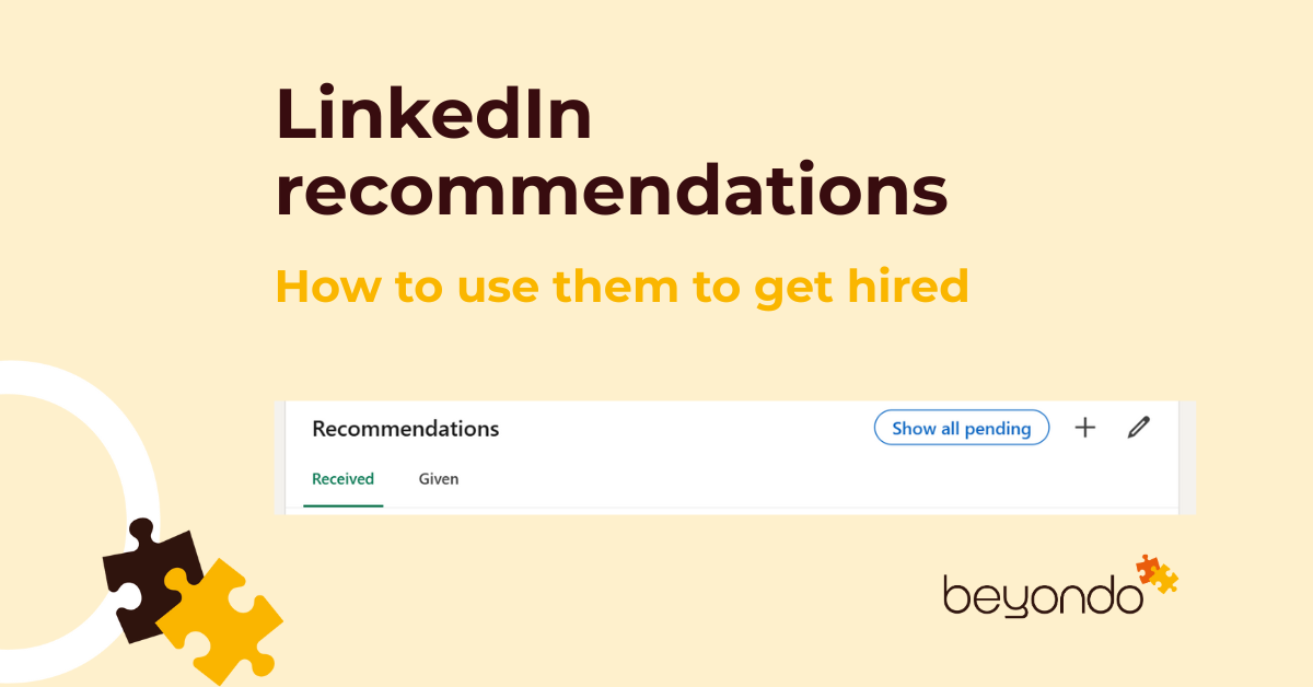 LinkedIN recommendations blog