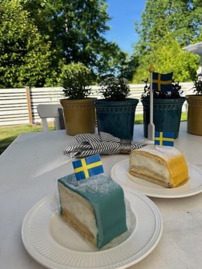 A Swedish princesstårta