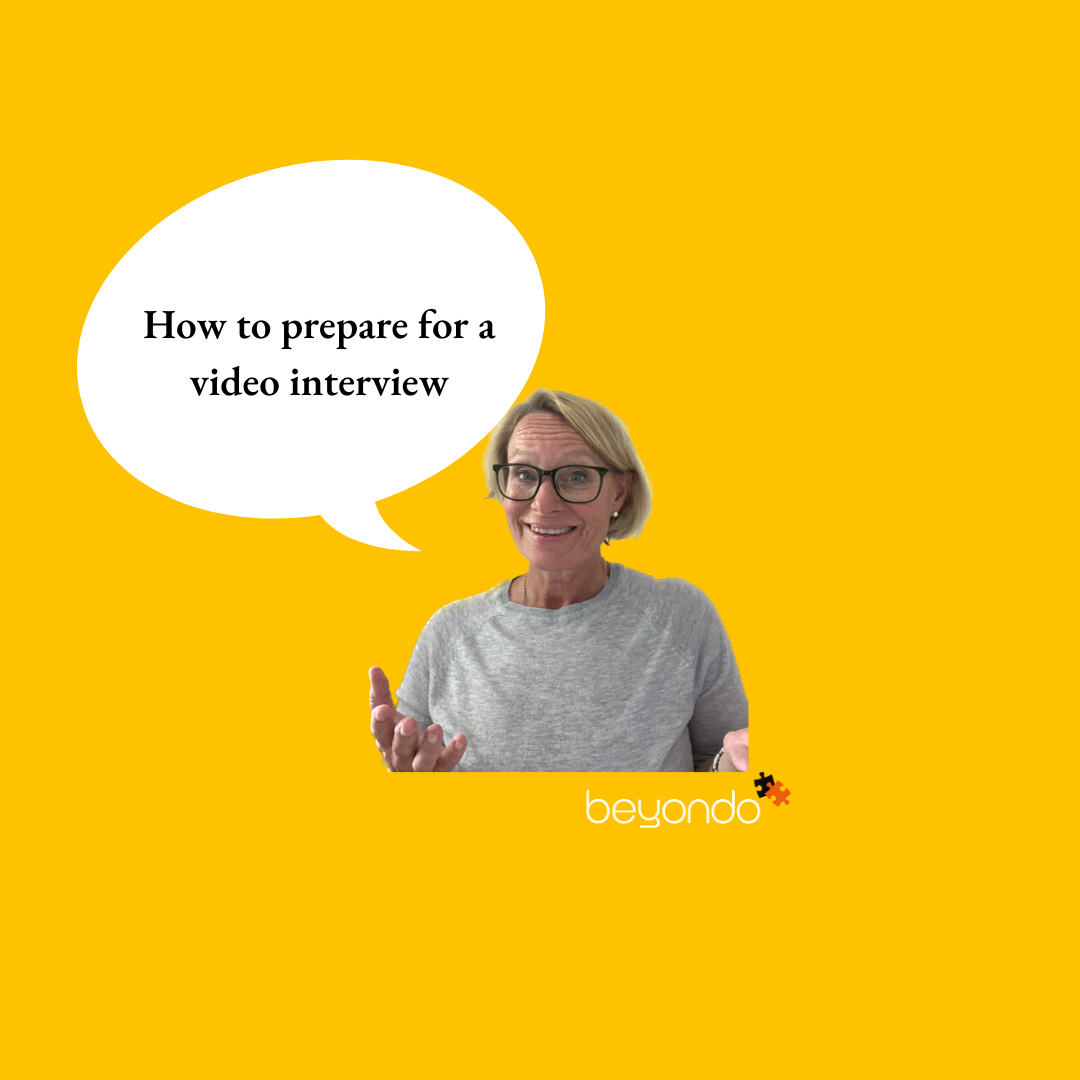 Tips on how to prepare for a video interview