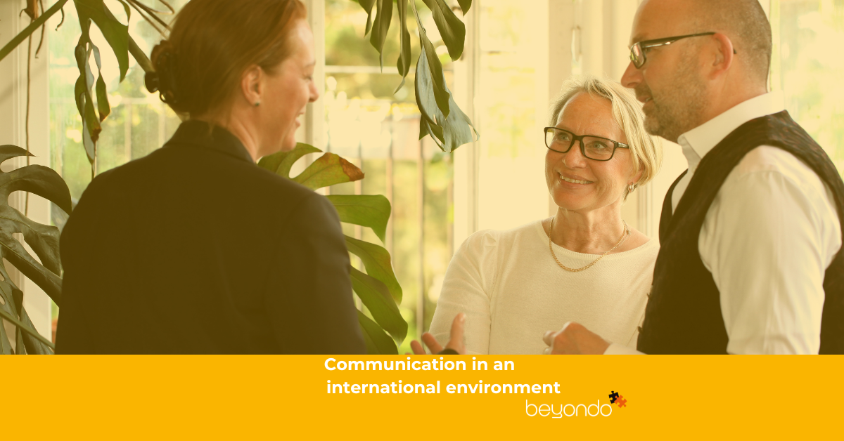 How do you communicate in an international environment