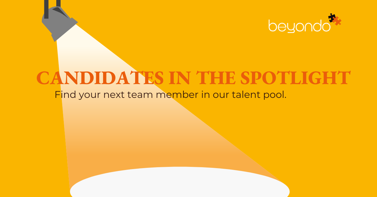 Candidates in Beyondo talent pool